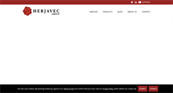 Desktop Screenshot of herjavecgroup.com