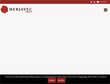 Tablet Screenshot of herjavecgroup.com